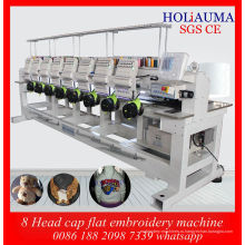8 Глава колпачок плоский вышивальной машины / функция Multi Multi Head компьютеризированная вышивальная машина